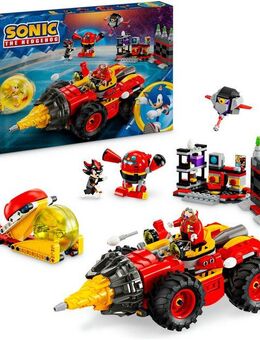 LEGO® Super Sonic vs. Egg Drillster (76999), LEGO Sonic Konstruktionsspielsteine, (590 St), Made in Europe