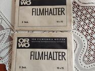 2x3 Stck. ORWO Filmhalter 10x15 VEB Filmfabrik Wolfen /DDR - Leipzig Ost