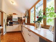 Schöne Maisonette-Wohnung mit Dachterrasse, Garten zur Alleinnutzung und Fernwärme - Großmehring