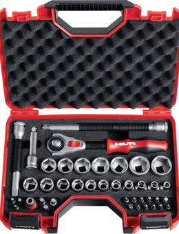 Hilti Steckschlüsselsatz S-SWS Steckschlüssel S-SWS 3/8" (40) Set #2045971 - Wuppertal