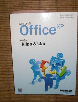 Microsoft Office XP - einfach klipp & klar. Broschierte Ausgabe v. 2002 - Rainer G. Haselier Klaus Fahnenstich (Autoren) - Rosenheim