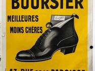 Altes Reklame Plakat Schuhe um 1900 Chaussures Boursier Original Vintage Poster - Köln