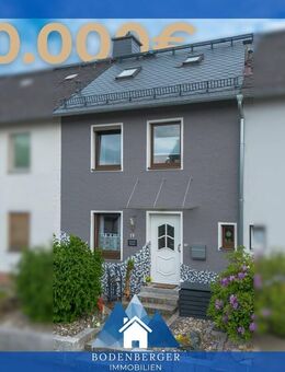 Sofort beziehbar! Reihenhaus in ruhiger Lage auf der Kappel in Selb! - Selb