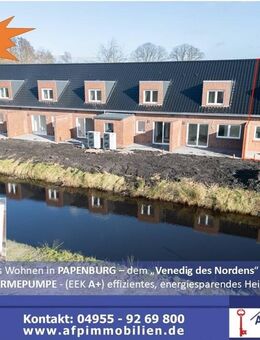 ***ACHTUNG: KP NEU KALKULIERT*** ***Modernes Reiheneckhaus in zentraler Lage von Papenburg*** - Papenburg