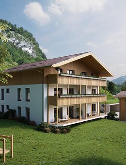 Naturverbundenes Wohnen: 3 Zimmer EG-Wohnung mit Gartenanteil umgeben von Bergen - Kiefersfelden