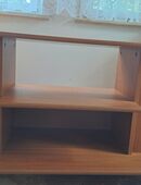 Fernsehbank/ -regal auf Rädern zu verkaufen in 18586