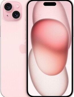Apple iPhone 15 Plus Smartphone (17 cm/6,7 Zoll, 128 GB Speicherplatz, 48 MP Kamera)