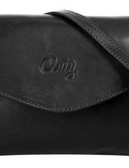 Cluty Abendtasche, echt Leder, Made in Italy