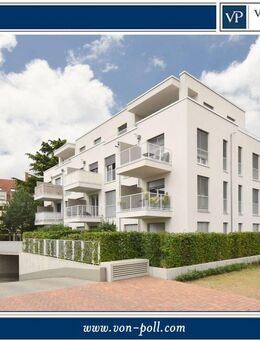 Schicke Neubauwohnung mit Tiefgaragenstellplatz und Garten - Hockenheim