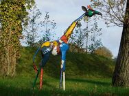 Giraffe „Savanna“ - 155 cm - Handgefertigtes Kunstwerk - Heek