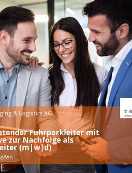 Stellvertretender Fuhrparkleiter mit Perspektive zur Nachfolge als Fuhrparkleiter (m|w|d) - Bad Wörishofen