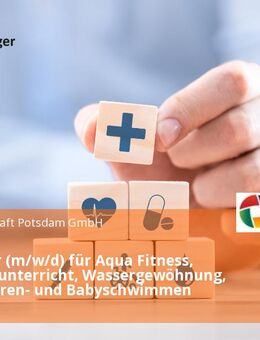 Kursgeber (m/w/d) für Aqua Fitness, Schwimmunterricht, Wassergewöhnung, Schwangeren- und Babyschwimmen - Potsdam
