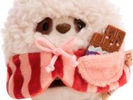 Nici Kuscheltier mymochi, Set Panda Kono 8 cm mit Schokolade und Popcornkostüm