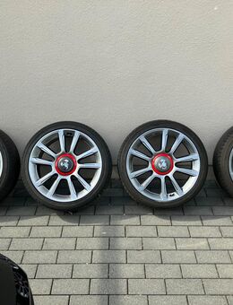 ABARTH Felgen 4 Stück original für Fiat 500 - Frankfurt (Main) Bergen-Enkheim