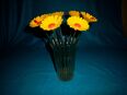 Vase - Glasvase - Blumen - Sonnenblumen - Neu in 58453
