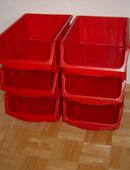 6 X Terry Plastics Te 115 Ecobox B333 x H187 x T505 mm in 70378