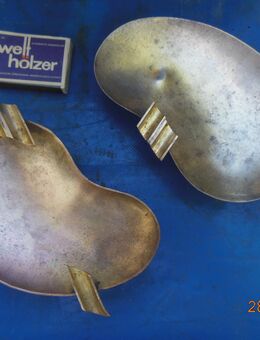 2 x Messing Vintage Kidney Aschenbecher - München Maxvorstadt