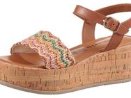 Tamaris Sandalette, Sommerschuh, Sandale, Plateauabsatz mit komfortabler Innensohle