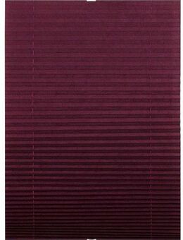 K-HOME Plissee Klemmfix Pisa, Lichtschutz, ohne Bohren, verspannt, Klemmfix, Crushed-Optik