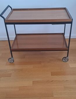 Servierwagen OPAL Modell 4094, Nussbaum, 60er Jahre - Friedrichshafen