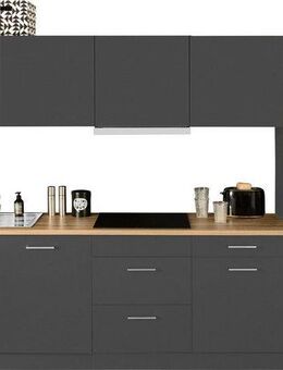 KOCHSTATION Küchenzeile KS-Kehl, mit E-Geräten, Breite 300 cm, inkl. Kühlschrank und Geschirrspüler