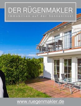 Sonnige Erdgeschoss-Ferienwohnung mit großzügiger Terrasse in ruhiger Lage in 18551 Neddesitz - Sagard