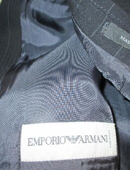 NEUw * Edel * Gesellschafts * Dinner * Hochzeits * Anlass * Ausgeh * Business * Schurwolle * Nadelstreifen * ANZUG "EMPORIO ARMANI" Gr. 56/ XL * nacht- dunkel- blau * weiß * - Riedlingen Zentrum