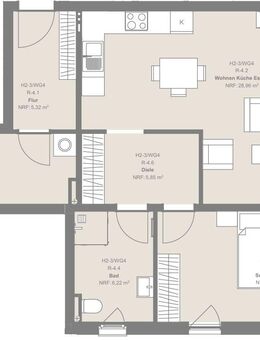 Moderne Terrassenwohnung in Waren (Müritz) Neubau mit Energieeffizienz und Barrierefreiheit - Waren (Müritz)