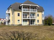 Usedom-Kölpinsee: sonnige Ferien im Bernsteinhaus: 2-Zimmer- Maisonett- Wohnungen mit 2 Balkonen - Loddin