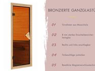 Karibu Sauna Amada, BxTxH: 236 x 184 x 209 cm, 40 mm, (Set) ohne Ofen