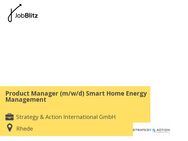 Product Manager (m/w/d) Smart Home Energy Management - Rhede