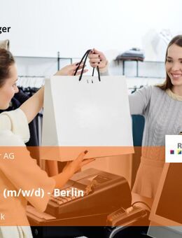 Verkäufer (m/w/d) - Berlin - Wustermark