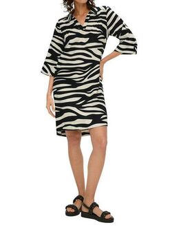 s.Oliver Blusenkleid mit Allover-Print