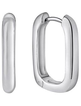 Firetti Paar Creolen Schmuck Geschenk Silber 925 oval