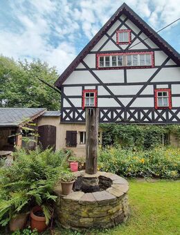 Willkommen im Grünen - tolles Fachwerkhaus ohne Denkmalschutz mit Potential und viel Grün! - Brand-Erbisdorf