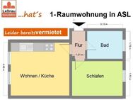 Helle 2-Zimmer-Wohnung sucht nette Seniorin - Aschersleben