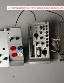 Für Bastler, Konvolut aus Alu-Frontplatten mit und ohne Bauteile in 44787