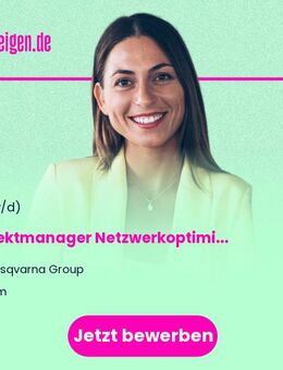Projektmanager (m/w/d) Netzwerkoptimierung Logistik - Ulm