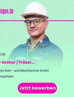 CNC-Dreher / Fräser (m/w/d) - Schopfheim