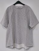 KIOMI Herren Sweatshirt, grau meliert, Gr. XL, Kurzarm in 29227