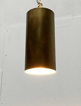 Mid Century Brass Minimalist Tube Pendant Lamp 60er - Hamburg Hamburg-Nord