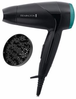 Remington Haartrockner D1500, 2000 W, Kompakter reisehaartrockner [klein & stark & für Reisen + Diffusor]