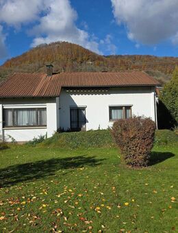 schönes kleines gepflegtes Einfamilienhaus mit 2 Garagen und großen Garten - Deggingen