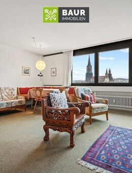 360° I Gemütliche 2-Zimmer-Wohnung mit tollem Münsterblick - Neu Ulm