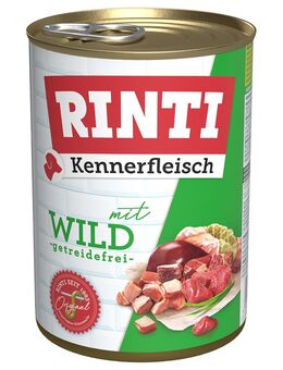 RINTI Kennerfleisch - RINTI 400g Dose - Wild
