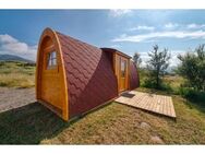 Camping Pod Glamping L660cm 240cm isoliert montiert - Rietberg