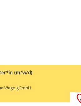 Sozialarbeiter*in (m/w/d) - Glinde