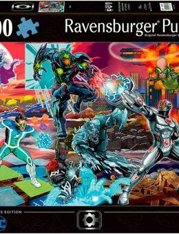 Ravensburger Puzzle DC Comics, Justice League - Cyborg, 1000 Puzzleteile, Made in Germany