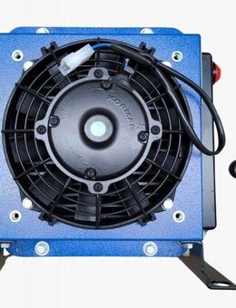 Hydraulikölkühler mit 12V DC Lüfter und Thermostat - 100 l/min Set 3425 - Ingolstadt