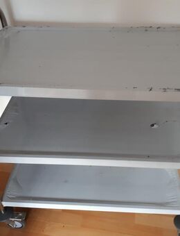 Servierwagen mit 3 Ablagefächern Edelstahl OVP NEU - Gangelt